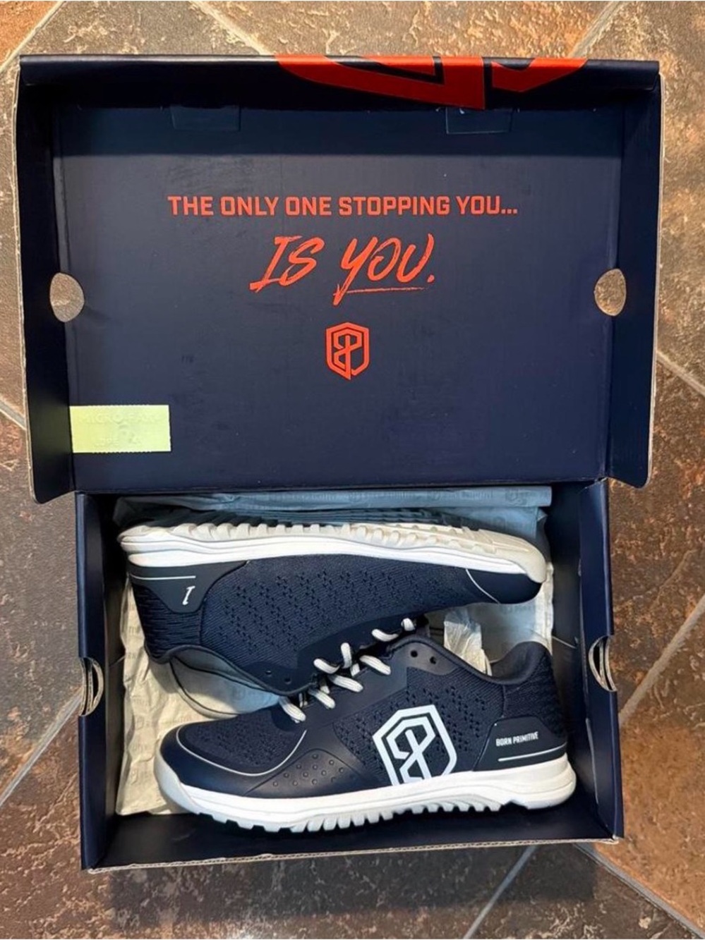Born Primitive Navy and White Women's Athletic Sneakers